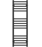 Сушка для рушників водяна Deffi Lima П15 300х1000 бічне праве підключення чорний A.LI.100.30.15.B.C