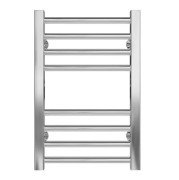 Сушка для рушників водяна Deffi Lima П8 300х500 бічне ліве підключення хром A.LI.50.30.8.C.B