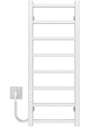 Электрический полотенцесушитель Deffi Forest П8 400х800 левое подключение WD04 белый A.FR.80.40.8.E.W.L.4