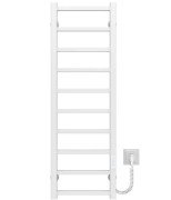 Електрична сушарка для рушників Deffi Forest П10 400х1000 праве підключення WD04 білий A.FR.100.40.10.E.W.R.4