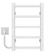 Електрична сушарка для рушників Deffi Forest П5 400х500 ліве підключення WD04 білий A.FR.50.40.5.E.W.L.4