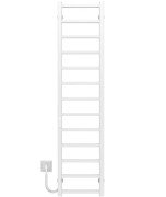 Електрична сушарка для рушників Deffi Forest П13 400х1400 ліве підключення WD04 білий A.FR.140.40.13.E.W.L.4