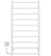 Електрична сушарка для рушників Deffi Forest П10 500х1000 ліве підключення WD04 білий A.FR.100.50.10.E.W.L.4