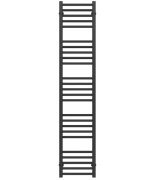 Сушка для рушників водяна Deffi Lima П25 400х1600 бічне праве підключення чорний A.LI.160.40.25.B.C