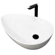 Раковина для ванної кімнати VBI TRENTO 65 65x39 см кераміка білий VBI-011901