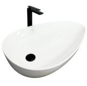 Раковина для ванної кімнати VBI TRENTO 55 55x39 см кераміка білий VBI-011900