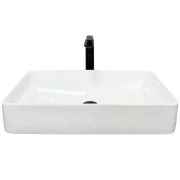 Раковина для ванної кімнати VBI TRIEST 50 50x34 см кераміка білий VBI-012702