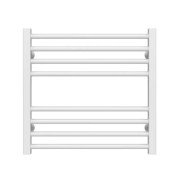 Сушка для рушників водяна Deffi Lima П8 500х500 бічне праве підключення білий A.LI.50.50.8.W.C