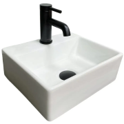 Раковина для ванной VBI KOMO 33,5x29,5 см керамика белый VBI-015600