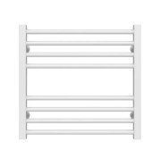 Сушка для рушників водяна Deffi Lima П8 600х500 бічне ліве підключення білий A.LI.50.60.8.W.B