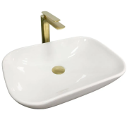 Раковина для ванной VBI PAVIA 51x34 см керамика белый VBI-012605