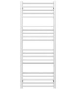 Полотенцесушитель водяной Deffi Lima П20 600х1300 боковое правое подключение белый A.LI.130.60.20.W.C