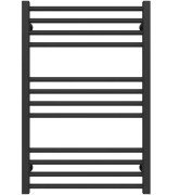 Сушка для рушників водяна Deffi Lima П12 600х800 нижнє підключення чорний A.LI.80.60.12.B.A