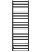 Сушка для рушників водяна Deffi Lima П25 600х1600 бічне праве підключення чорний A.LI.160.60.25.B.C