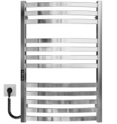 Електрична сушарка для рушників Deffi Dexter П12 500х800 ліве підключення JD04 хром A.DR.80.50.12.E.C.L.2