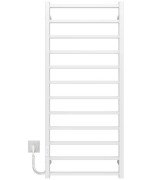 Електричний сушарка для рушників Deffi Forest П12 600х1200 ліве підключення WD04 білий A.FR.120.60.12.E.W.L.4