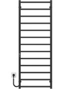 Електрична сушарка для рушників Deffi Forest П13 600х1400 ліве підключення JD04 чорний A.FR.140.60.13.E.B.L.2