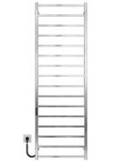 Электрический полотенцесушитель Deffi Forest П16 600х1600 левое подключение JD04 хром A.FR.160.60.16.E.C.L.2