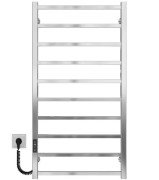 Електрична сушарка для рушників Deffi Forest П10 600х1000 ліве підключення JD04 хром A.FR.100.60.10.E.C.L.2