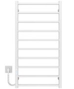 Електрична сушарка для рушників Deffi Forest П10 600х1000 ліве підключення WD04 білий A.FR.100.60.10.E.W.L.4