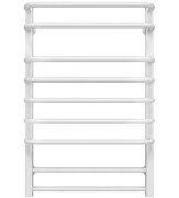 Сушка для рушників водяна Deffi Lux П9 600х800 бічне праве підключення білий A.LU.80.60.9.W.C