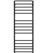 Сушка для рушників водяна Deffi Lux П15 600х1400 бічне праве підключення чорний A.LU.140.60.15.B.C