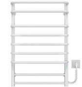 Електрична сушарка для рушників Deffi Lux П9 400х800 праве підключення WD04 білий A.LU.80.40.9.E.W.R.4