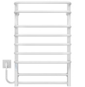 Електрична сушарка для рушників Deffi Lux П9 500х800 ліве підключення WD04 білий A.LU.80.50.9.E.W.L.4