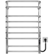 Електрична сушарка для рушників Deffi Lux П9 500х800 праве підключення JD04 хром A.LU.80.50.9.E.C.R.2