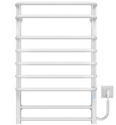 Электрический полотенцесушитель Deffi Lux П9 500х800 правое подключение WD04 белый A.LU.80.50.9.E.W.R.4