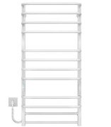 Електрична сушарка для рушників Deffi Lux П12 500х1100 ліве підключення WD04 білий A.LU.110.50.12.E.W.L.4