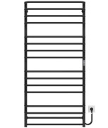Электрический полотенцесушитель Deffi Lux П16 700х1500 правое подключение JD04 черный A.LU.150.70.16.E.B.R.2