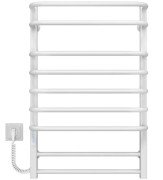 Електрична сушарка для рушників Deffi Lux П9 600х800 ліве підключення WD04 білий A.LU.80.60.9.E.W.L.4