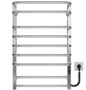 Электрический полотенцесушитель Deffi Lux П9 600х800 правое подключение JD04 хром A.LU.80.60.9.E.C.R.2