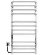 Електрична сушарка для рушників Deffi Lux П12 600х1100 ліве підключення JD04 хром A.LU.110.60.12.E.C.L.2