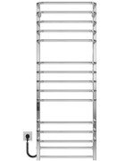 Электрический полотенцесушитель Deffi Lux П15 600х1400 левое подключение JD04 хром A.LU.140.60.15.E.C.L.2