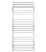 Полотенцесушитель водяной Deffi Sigma П21 500х1200 боковое левое подключение белый A.SI.120.50.21.W.B