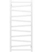 Сушка для рушників водяна Deffi Alpha П11 500х1200 нижнє підключення білий A.AL.120.50.11.W.A