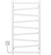 Електрична сушарка для рушників Deffi Alpha П9 500х1000 ліве підключення WD04 білий A.AL.100.50.9.E.W.L.4