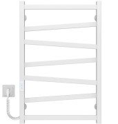 Електрична сушарка для рушників Deffi Alpha П7 500х800 ліве підключення WD04 білий A.AL.80.50.7.E.W.L.4