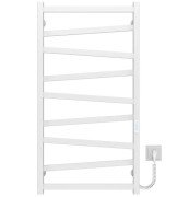 Электрический полотенцесушитель Deffi Alpha П9 500х1000 правое подключение WD04 белый A.AL.100.50.9.E.W.R.4