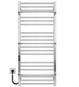 Електрична сушарка для рушників Deffi Sigma П21 500х1200 ліве підключення JD04 хром A.SI.120.50.21.E.C.L.2