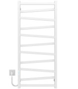 Електричний сушка для рушників Deffi Alpha П11 500х1200 ліве підключення WD04 білий A.AL.120.50.11.E.W.L.4