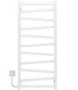 Електричний сушка для рушників Deffi Alpha П11 500х1200 ліве підключення WD04 білий A.AL.120.50.11.E.W.L.4