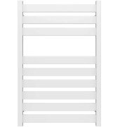 Сушка для рушників водяна Deffi Victoria П9 500х800 бічне ліве підключення білий A.VI.80.50.9.W.B