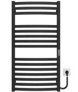 Электрический полотенцесушитель Deffi Dexter П15 500х1000 правое подключение JD04 черный A.DR.100.50.15.E.B.R.2