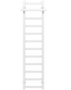 Сушка для рушників водяна Deffi Nicolе П12 300х1400 бічне ліве підключення білий A.NI.140.30.12.W.B