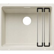 Мойка для кухни прямоугольная Blanco ETAGON 500-U SILGRANIT PuraDur нежный белый 527756