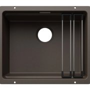 Мийка для кухні прямокутна Blanco ETAGON 500-U SILGRANIT PuraDur кофе 527760