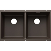 Мойка для кухни прямоугольная Blanco SUBLINE 350/350-U SILGRANIT PuraDur кофе 527832